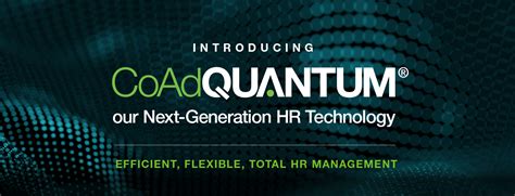 Managing human resource functions is easier than ever with CoAdQuantum, the latest in innovative HR technology from CoAdvantage. . Coadquantum app
